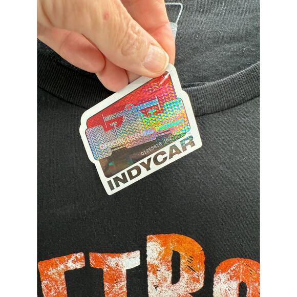 IndyCar T Shirt Mens Detroit Grand Prix Black Size XL Back To The Streets - Picture 6 of 7